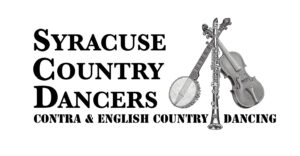Syracuse Country Dancers logo black and white