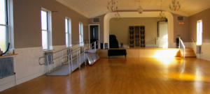 The Rose Room is waiting for dancers.