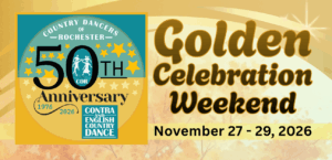 50th anniversary Golden Celebration Weekend. November 27-29, 2026
